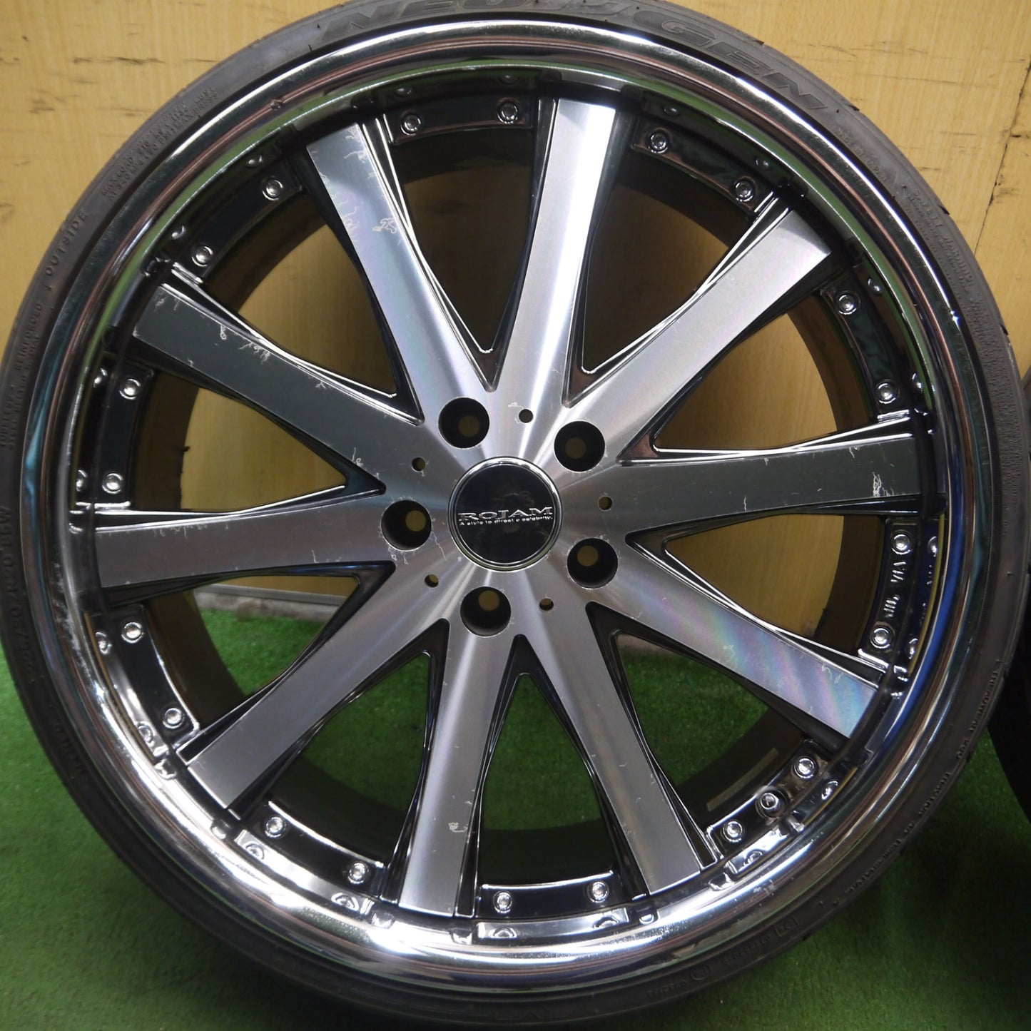 *送料無料* 2本価格★ROJAM 225/30R20 デリンテ サンダー D7 ニットー NEO テク GEN 20インチ PCD114.3/5H★4040108Hノ