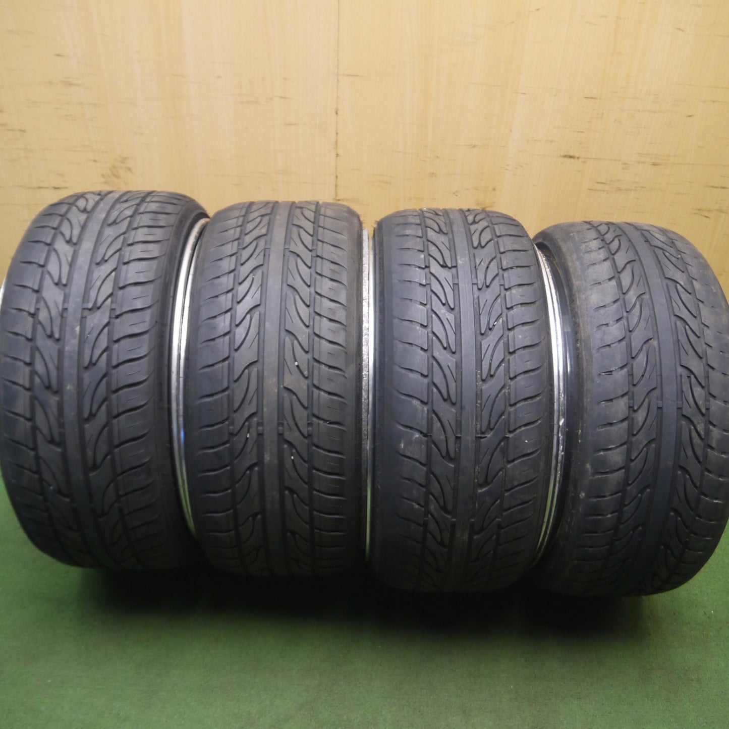 *送料無料* 4本価格！21年★WORK LANVEC LM1 225/30R20 ハイダ HD921 ワーク ランベック 20インチ PCD114.3/5H★4060703Hノ