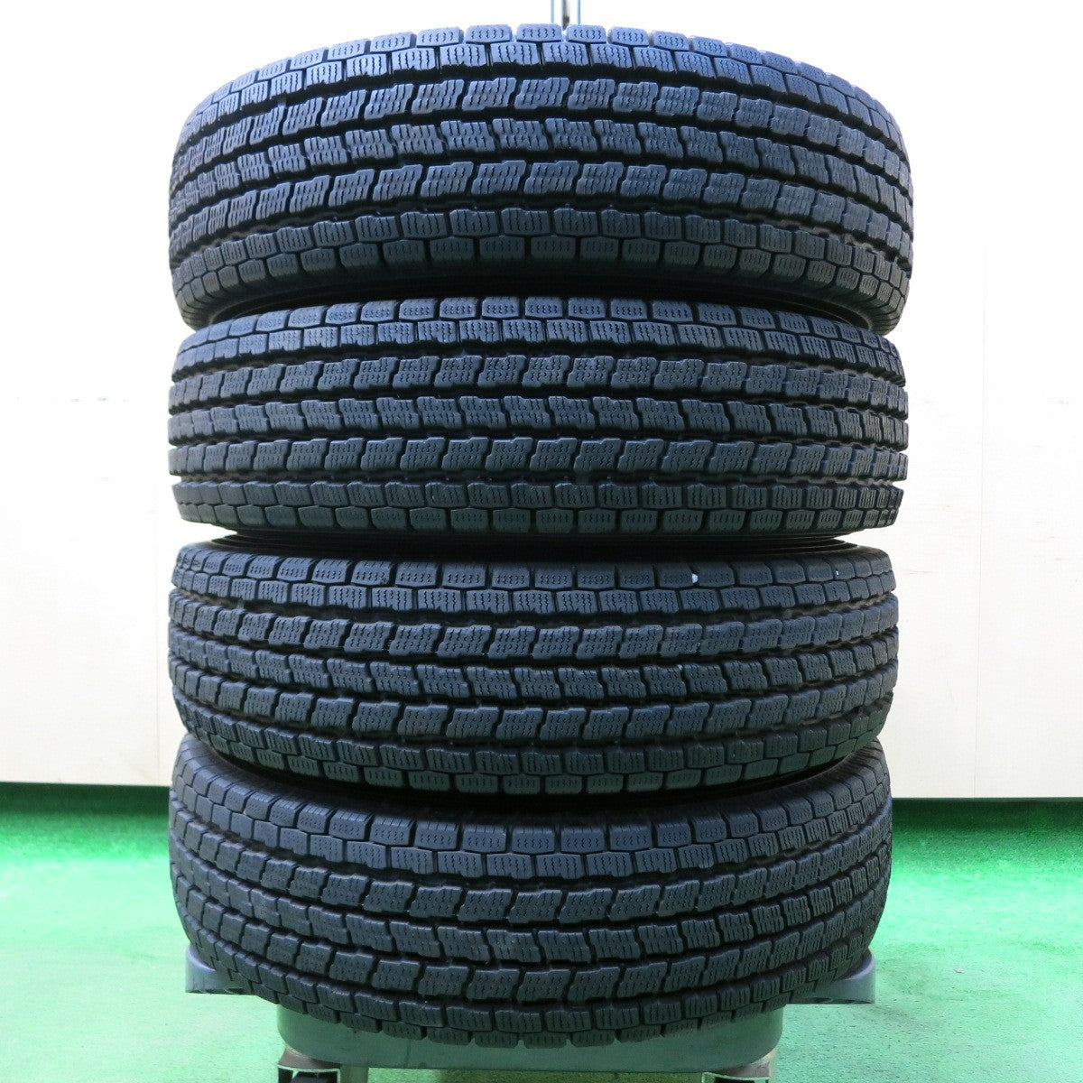 *送料無料* バリ溝！21年！9分★スタッドレス 145/80R12 ヨコハマ アイスガード iG91 スチール ホイール 12インチ PCD100  110 114.3/4H マルチ★4050213イス