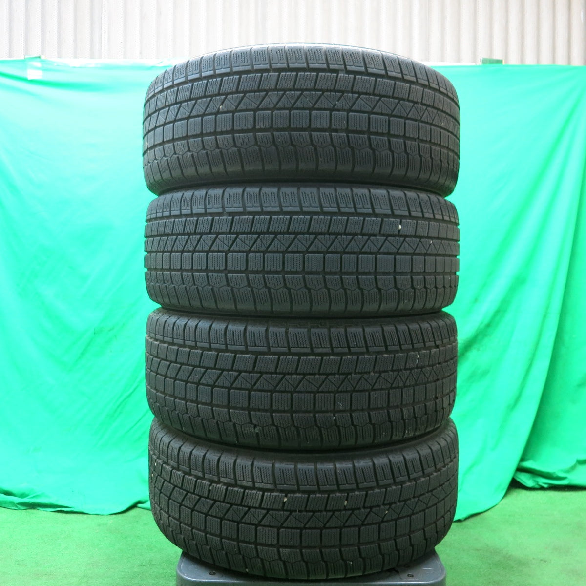 *送料無料* バリ溝！9分★スタッドレス G-SPEED 215/50R17 ケンダ KR36 アイステック ネオ Gスピード 17インチ PCD114.3/5H★4051703ナス