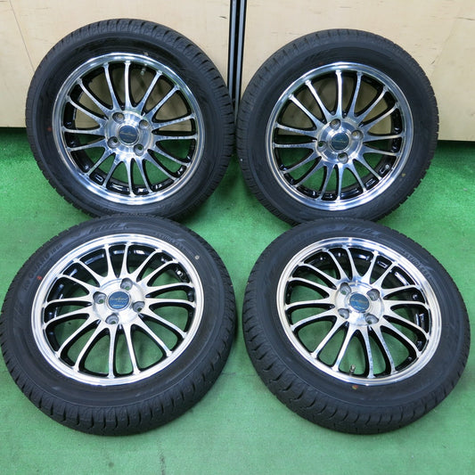 *送料無料* バリ溝！22年！ほぼ10分★スタッドレス 165/60R15 ヨコハマ アイスガード iG60 EuroSpeed MANARAY SPORT マナレイ PCD100/4H★4072508SYス