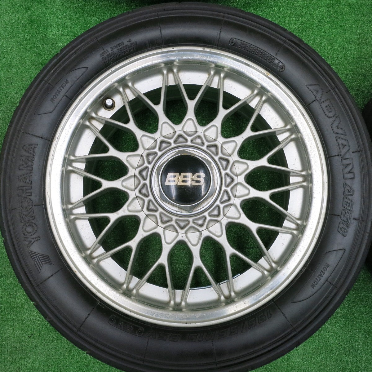 *送料無料* 4本価格！22年★日産 プレジデント 等 純正 OP BBS CG15 195/55R15 ヨコハマ ダンロップ 15インチ PCD114.3/5H★4080802HAノ