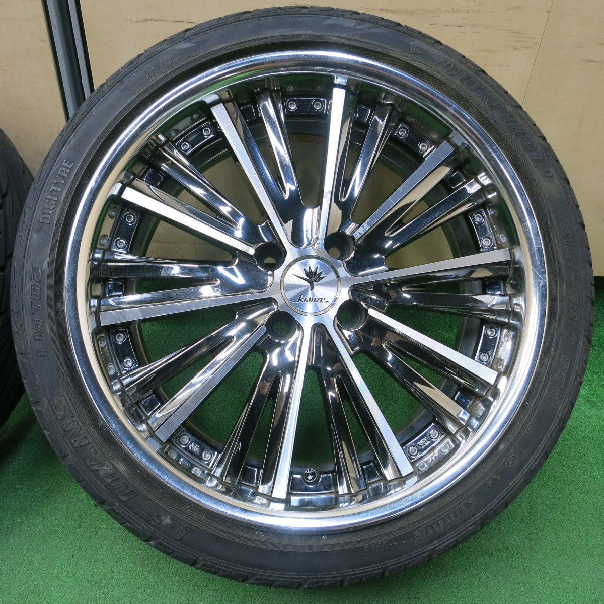 *送料無料* 4本価格★kranze magiss 215/40R17 ダンロップ LE MANS LM702 ヨコハマ DNA エコス ES300 クレンツェ マジス PCD100/4H★4042311イノ