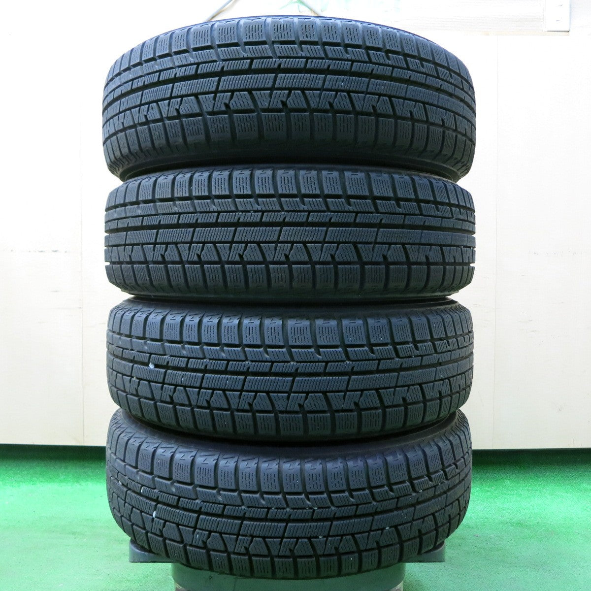 *送料無料* バリ溝！綺麗！9.5分以上★スタッドレス 175/65R15 ヨコハマ アイスガード iG50 プラス ZACK JP-710 MONZA ザック PCD100/4H★4050216イス