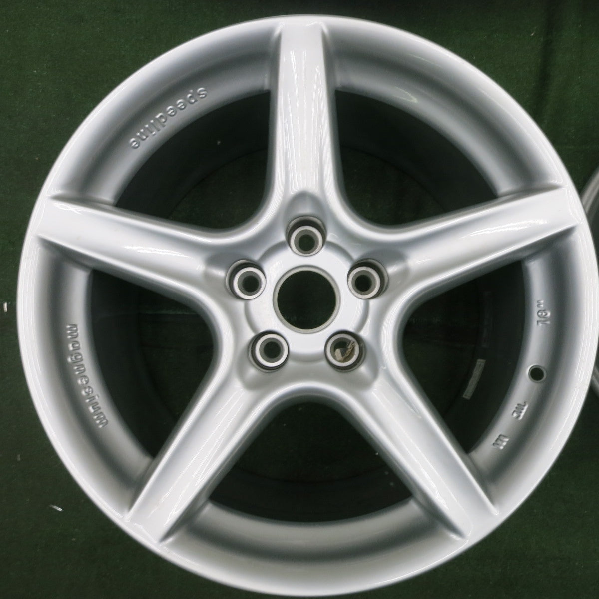 *送料無料* 未使用！激レア★Speedline magnesium ホイール 18インチ 18×10J スピードライン マグネシウム PCD114.3/5H★4062805NJホ