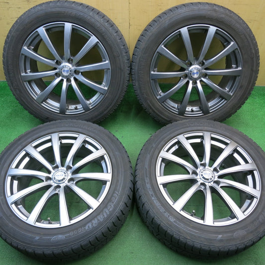 バリ溝！キレイ！8.5分★スタッドレス 225/55R18 ヨコハマ アイスガード iG50 ZACK JP-110 MONZA ザック 18インチ PCD114.3/5H★5051202NJス