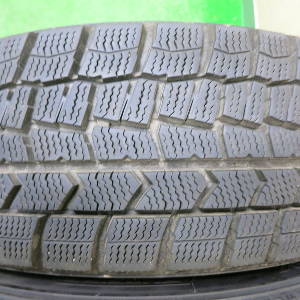 [送料無料] バリ溝！22年！キレイ！9.5分★スタッドレス 165/65R15 ダンロップ ウインターマックス WM02 Fang ファング 15インチ PCD100/4H★4100504NJス