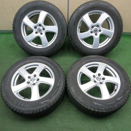 *送料無料* キレイ★日産 エクストレイル 純正 OP 235/65R18 スタッドレス ブリヂストン ブリザック DM-V1 PCD114.3/5H★4040305TNス