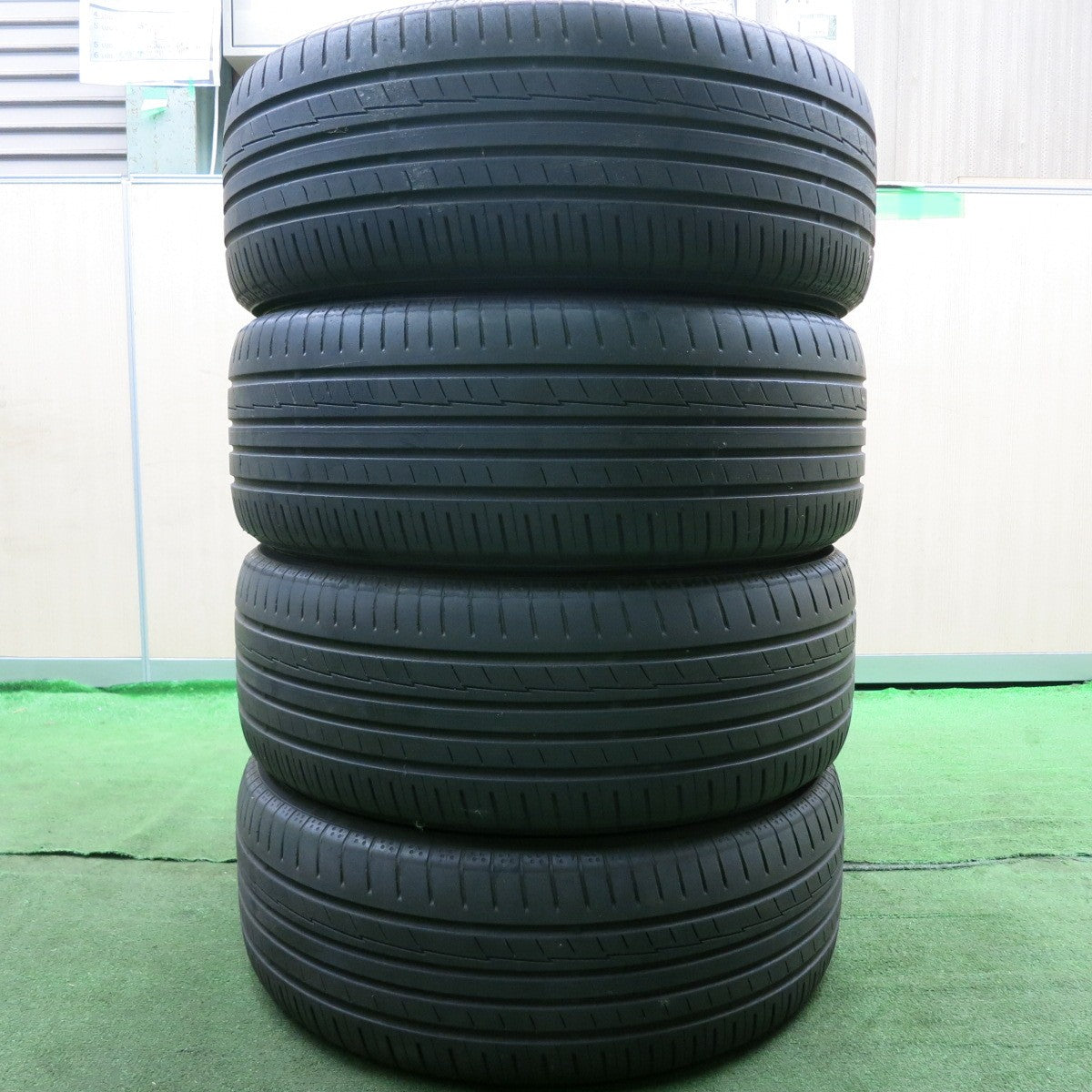 *送料無料* 4本価格★フォレスター等 LEONIS AMF 225/50R18 ヨコハマ BluEarth-A レオニス PCD100/5H★4070501HAノ