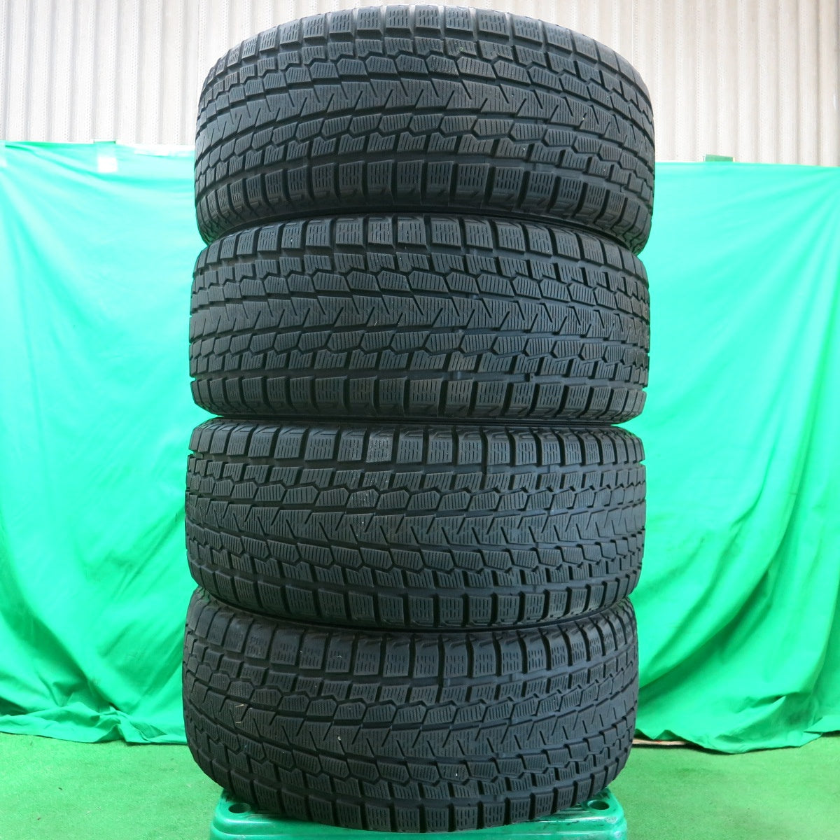 *送料無料* バリ溝！キレイ！9分★ベンツ GLE 用 EuroForsch 275/50R20 スタッドレス ヨコハマ アイスガード G075 ユーロフォルシュ PCD112/5H★4051501ナス