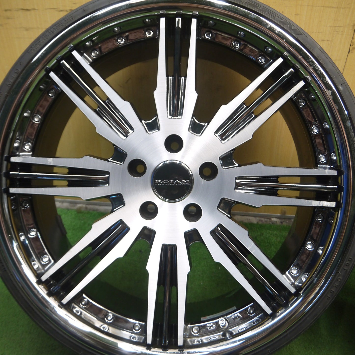 *送料無料* 2本価格★ROJAM 225/30R20 デリンテ サンダー D7 ニットー NEO テク GEN ロジャム 20インチ PCD114.3/5H★4040107Hノ