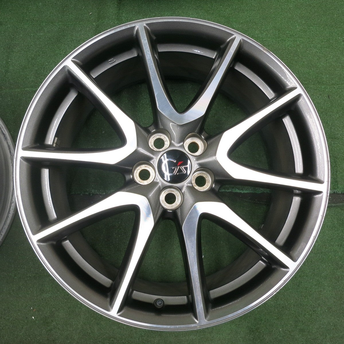 *送料無料* キレイ★トヨタ 30系 プリウス G's 純正 ホイール 18インチ 18×7.5J PCD100/5H★4062804NJホ