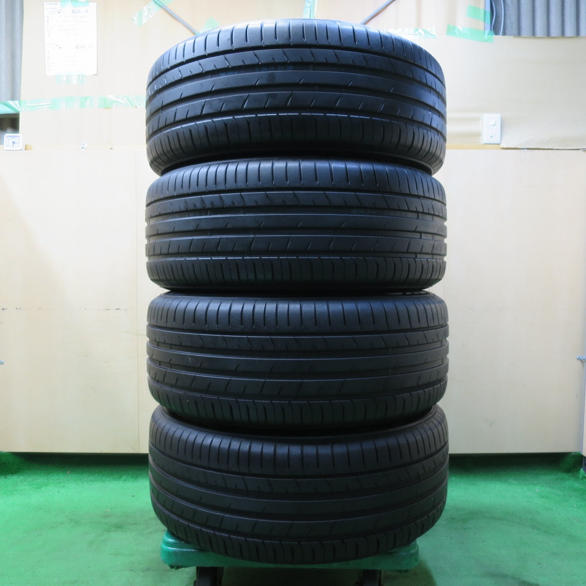 *送料無料* バリ溝！23年！キレイ！9.5分★WALD JARRET 265/50R20 トーヨー プロクセス スポーツ SUV ヴァルド ジャレット 20インチ PCD139.7/6H★4063002イノ