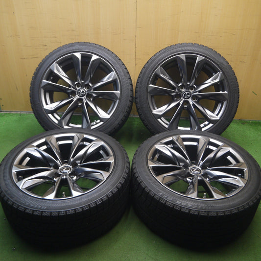 *送料無料* センサー付！バリ溝！9.5分★レクサス LS Fスポーツ 純正 245/45R20 275/40R20 スタッドレス ブリヂストン ブリザック RFT PCD120/5H★4070202Hス