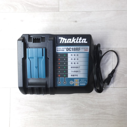 [送料無料] 未使用◆makita マキタ 急速充電器 DC18RF 14.4V-18V用 電動工具 AC100V専用◆