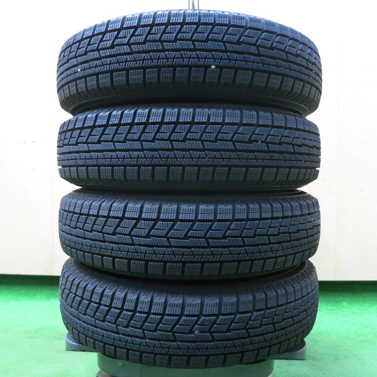 *送料無料* バリ溝！9.5分以上★スタッドレス 145/80R13 ヨコハマ アイスガード iG60 smart MANARAY SPORT 13インチ PCD100/4H★4042915イス