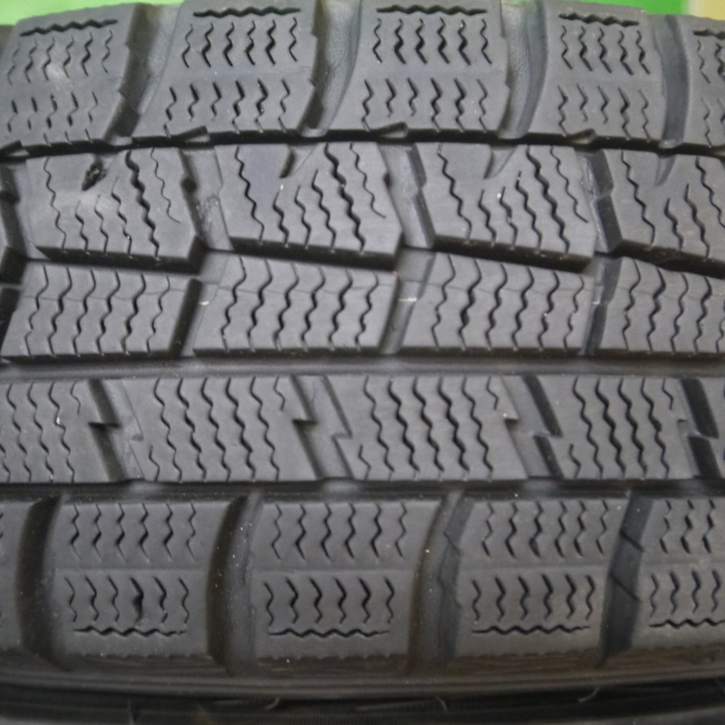 [送料無料] バリ溝！8.5分★スタッドレス 155/65R14 ダンロップ ウインターマックス WM01 RiZLEY weds ライツレー PCD100/4H★4101506Hス