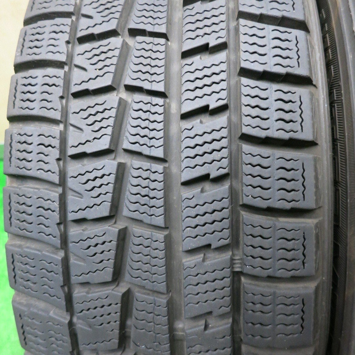 バリ溝！キレイ！9分★スタッドレス 175/65R15 ダンロップ ウインターマックス WM01 ravrion PCD100/4H★4091303NJス