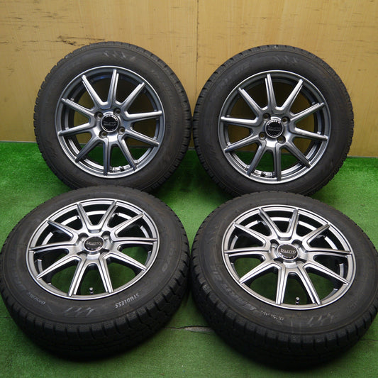 [送料無料] バリ溝！22年！キレイ！8.5分★スタッドレス 175/65R15 トーヨー オブザーブ ガリット GIZ DILETTO ディレット 15インチ PCD100/4H★5040701Hス