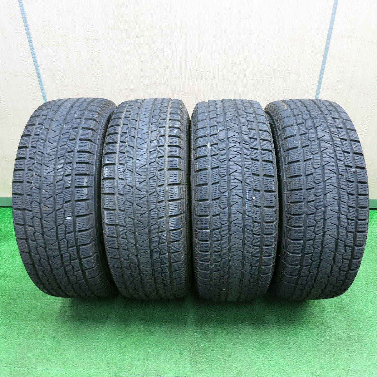 [送料無料] バリ溝！キレイ！9.5分★スタッドレス 265/65R17 ヨコハマ アイスガード G075 B-MUD X BIGWAY 17インチ PCD139.7/6H★4111302TNス