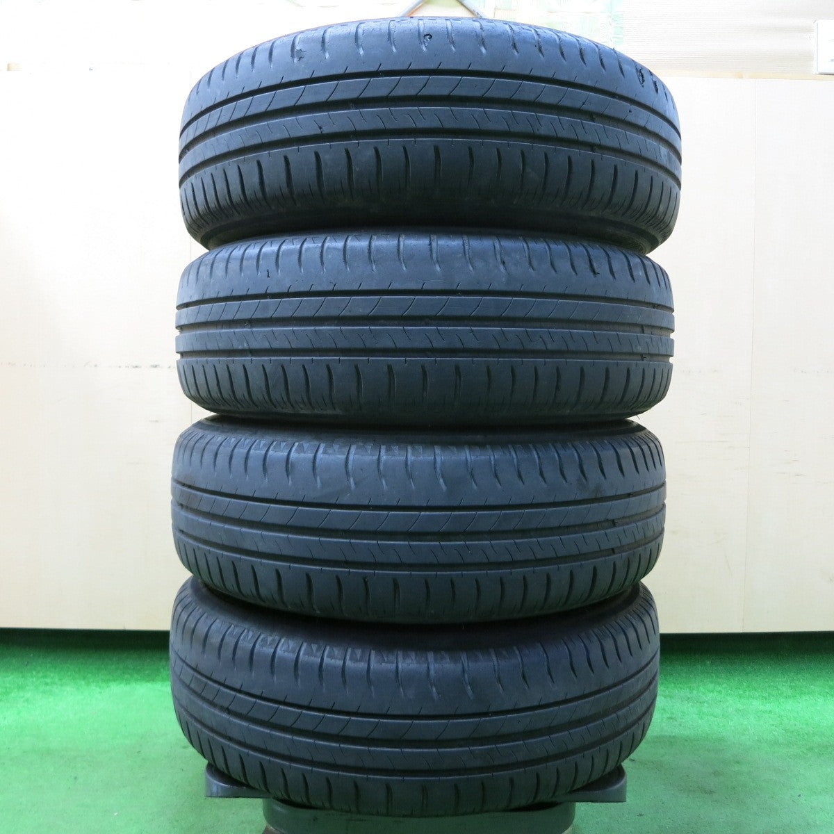 *送料無料* 4本価格★MUGEN NR 無限 175/65R15 ミシュラン エナジーセイバー 15インチ PCD100/4H★4041602イノ