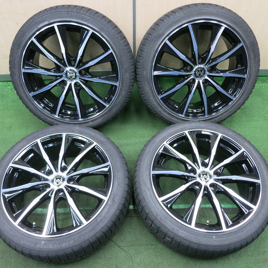 *送料無料* バリ溝！キレイ！9分★スタッドレス 215/45R18 トーヨー ガリット G5 RiZLEY ライツレー 18インチ PCD114.3/5H★4051809NJス