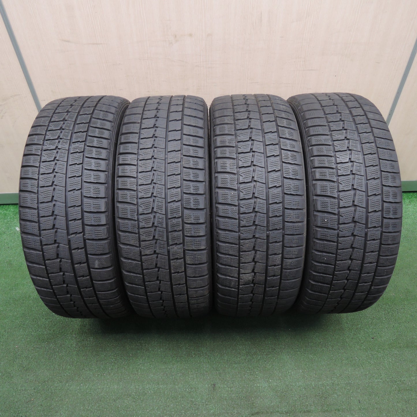 *送料無料* 4本★PROUD CONNECTION 225/45R18 スタッドレス ダンロップ ウインターマックス WM01 プラウドコネクション PCD114.3/5H★4031905TNス