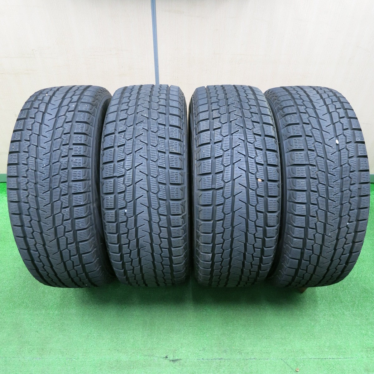 [送料無料] バリ溝！22年！キレイ！9.5分★PREMIX 飛車 265/65R17 スタッドレス ヨコハマ アイスガード G075 プレミックス 17インチ PCD139.7/6H★4120708NJス