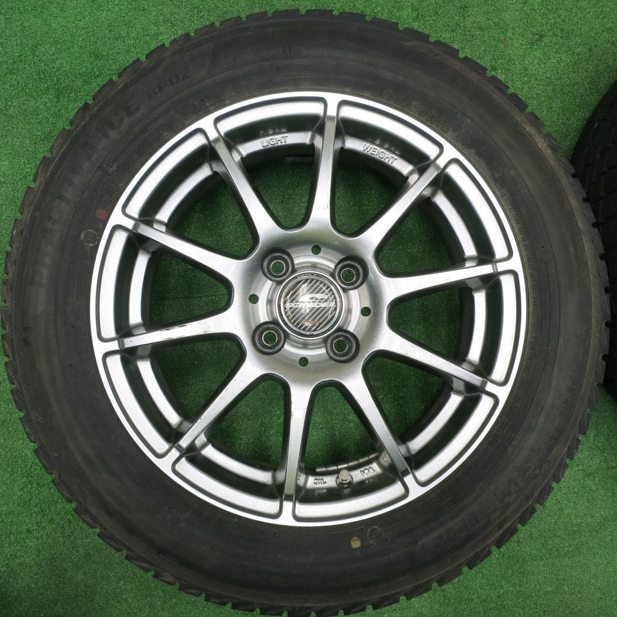 [送料無料] 4本価格！20年★スタッドレス 175/65R15 プラクティバ アイス BP02 SCHNEIDER ATECH シュナイダー 15インチ PCD100/4H★4100501NJス