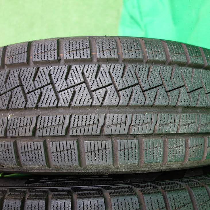 *送料無料* バリ溝！キレイ！21年製 9.5分以上★175/65R15 スタッドレス ピレリ アイスアシンメトリコ プラス Eurodesign ユーロデザイン PCD112/5H★3100701TNス