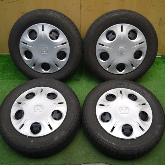 [送料無料] 4本価格！23年★ホンダ ライフ 純正 スチール 155/65R13 ブリヂストン NEWNO ニューノ 13インチ PCD100/4H★5031709Hノ