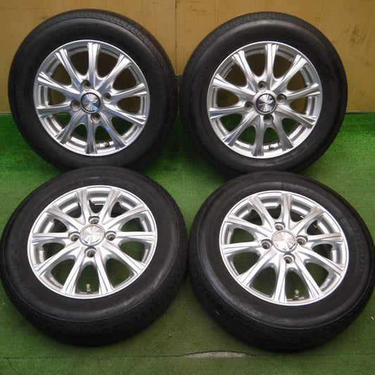 4本価格！22年★155/65R13 ブリヂストン ネクストリー エコピア ILLUGA 13インチ PCD100/4H★5022807Hノ