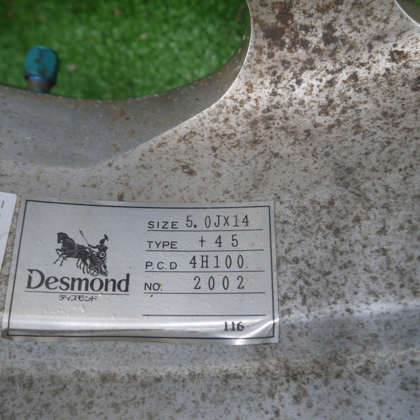 *送料無料* 4本価格★Desmond RegaMaster ホイール 14インチ ディスモンド リーガマスター 14×5.0J PCD100/4H★4041910Hホ