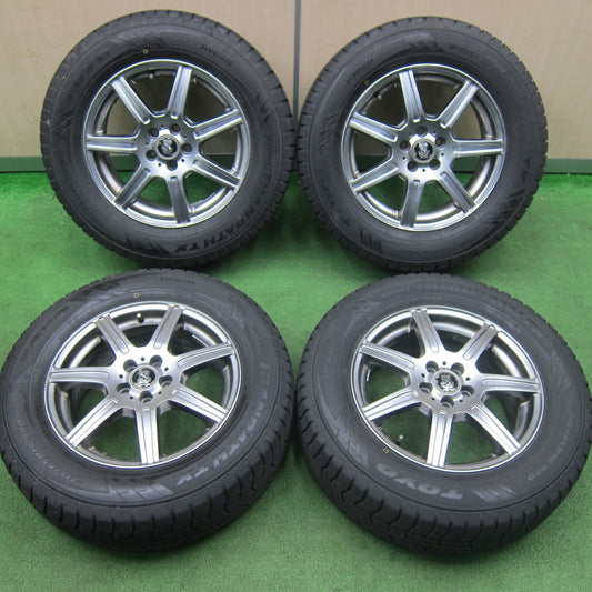 [送料無料] バリ溝！23年！9.5分以上★フォレスター 等 215/65R16 スタッドレス トーヨー ウインター トランパス TX MANARAY SPORT マナレイスポーツ 16インチ PCD100/5H★4121413TNス