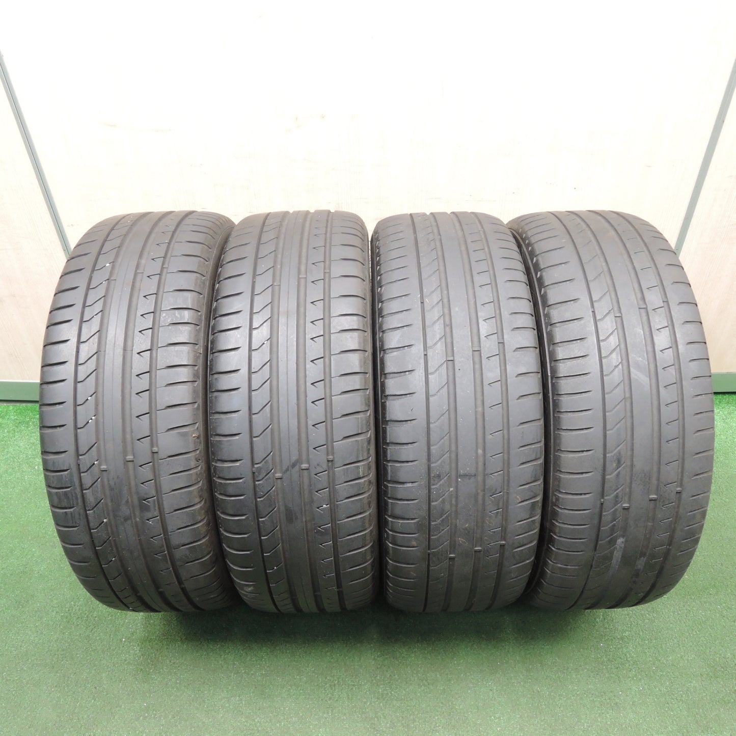 *送料無料* バリ溝！20年！8.5分★フィアット 500X 純正 225/45R18 ピレリ ドラゴンスポーツ TM 18インチ PCD110/5H★4031304TNノ