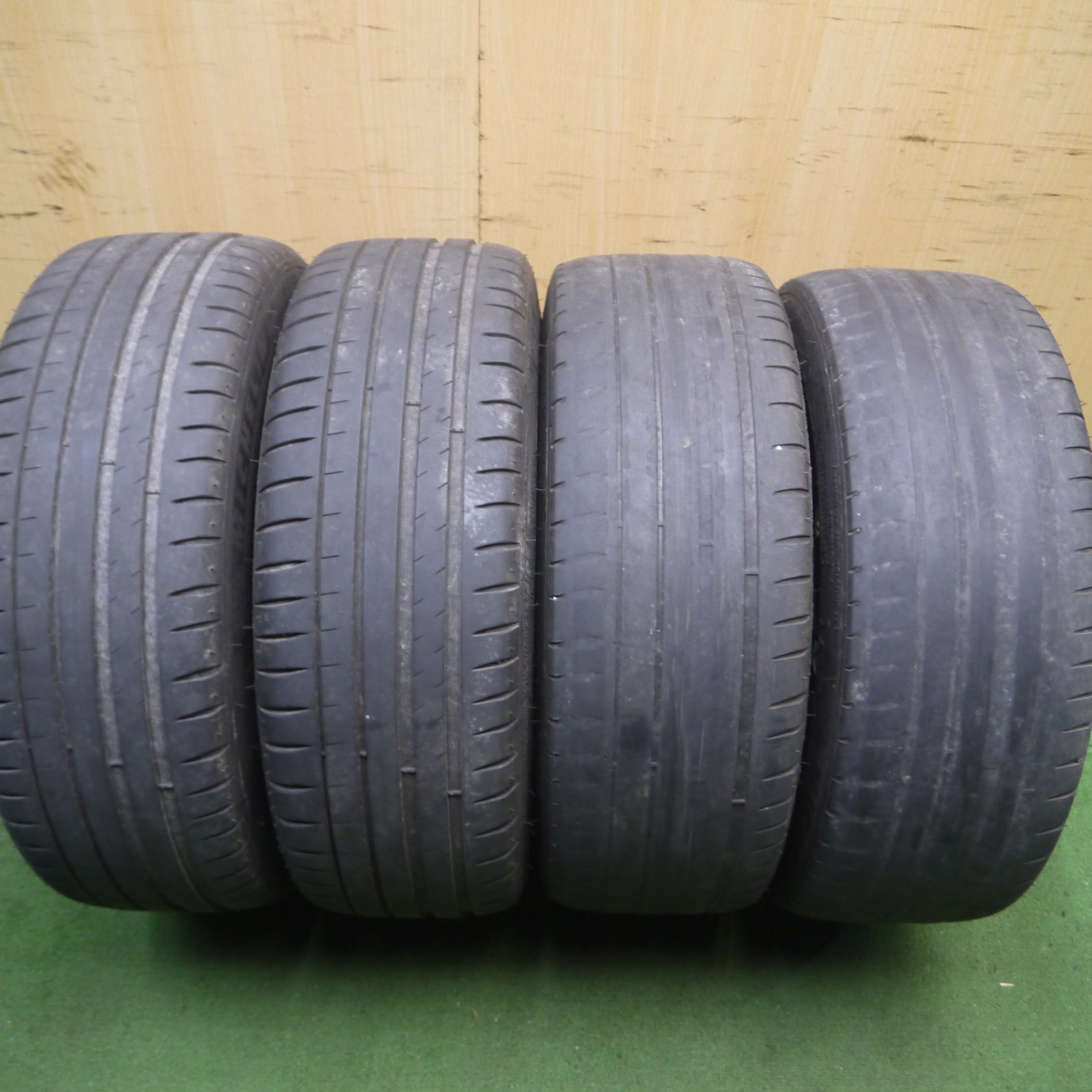 *送料無料* キレイ★86 BRZ 等 ENKEI PFM1 215/45R17 ミシュラン パイロットスポーツ4 エンケイ 17インチ  PCD100/5H★4032609Hノ