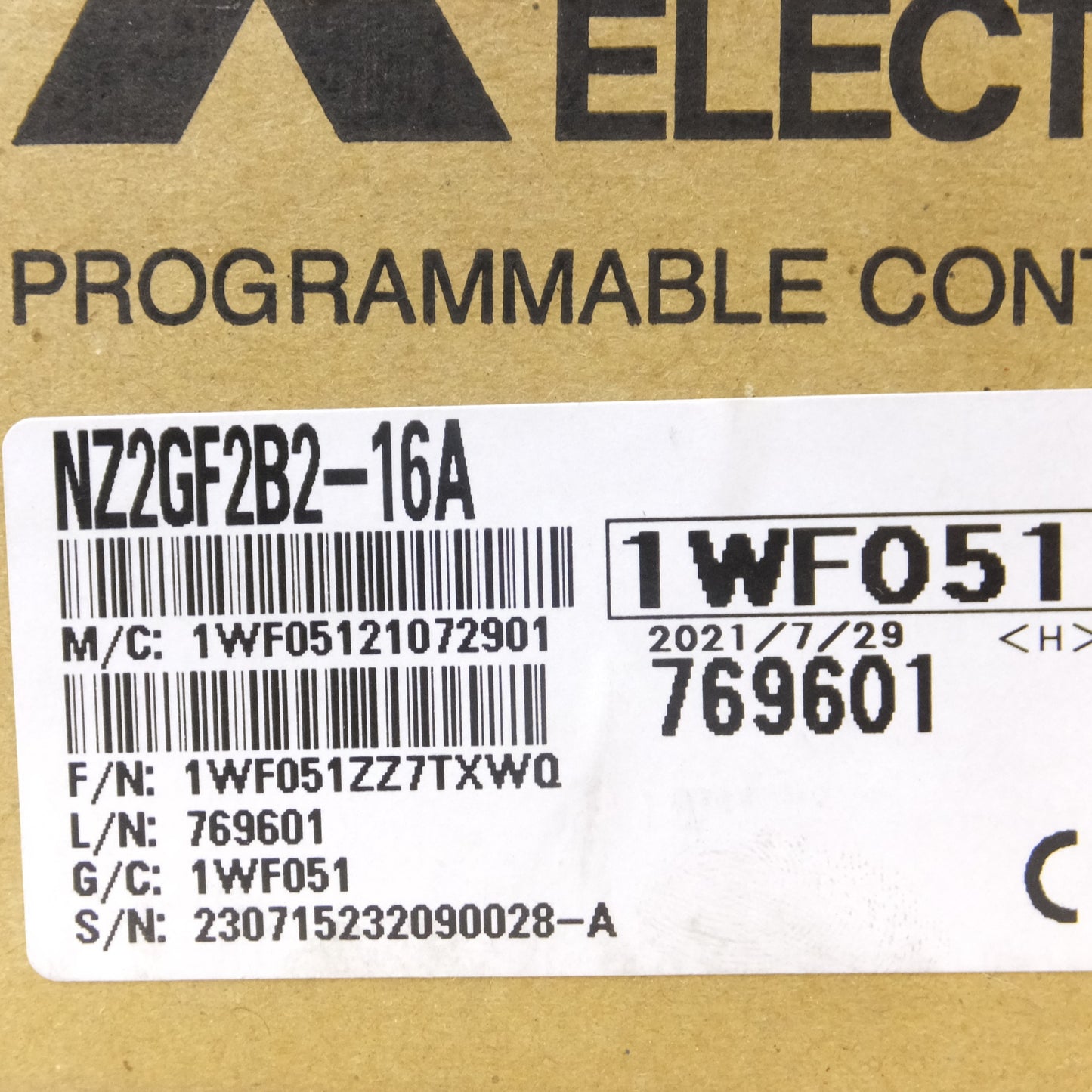 ●複数在庫有●[送料無料] 未使用◆三菱電機 CC-Link IE フィールド ネットワーク ブロックタイプ リモート ユニット NZ2GF2B2-16A 2021年製◆