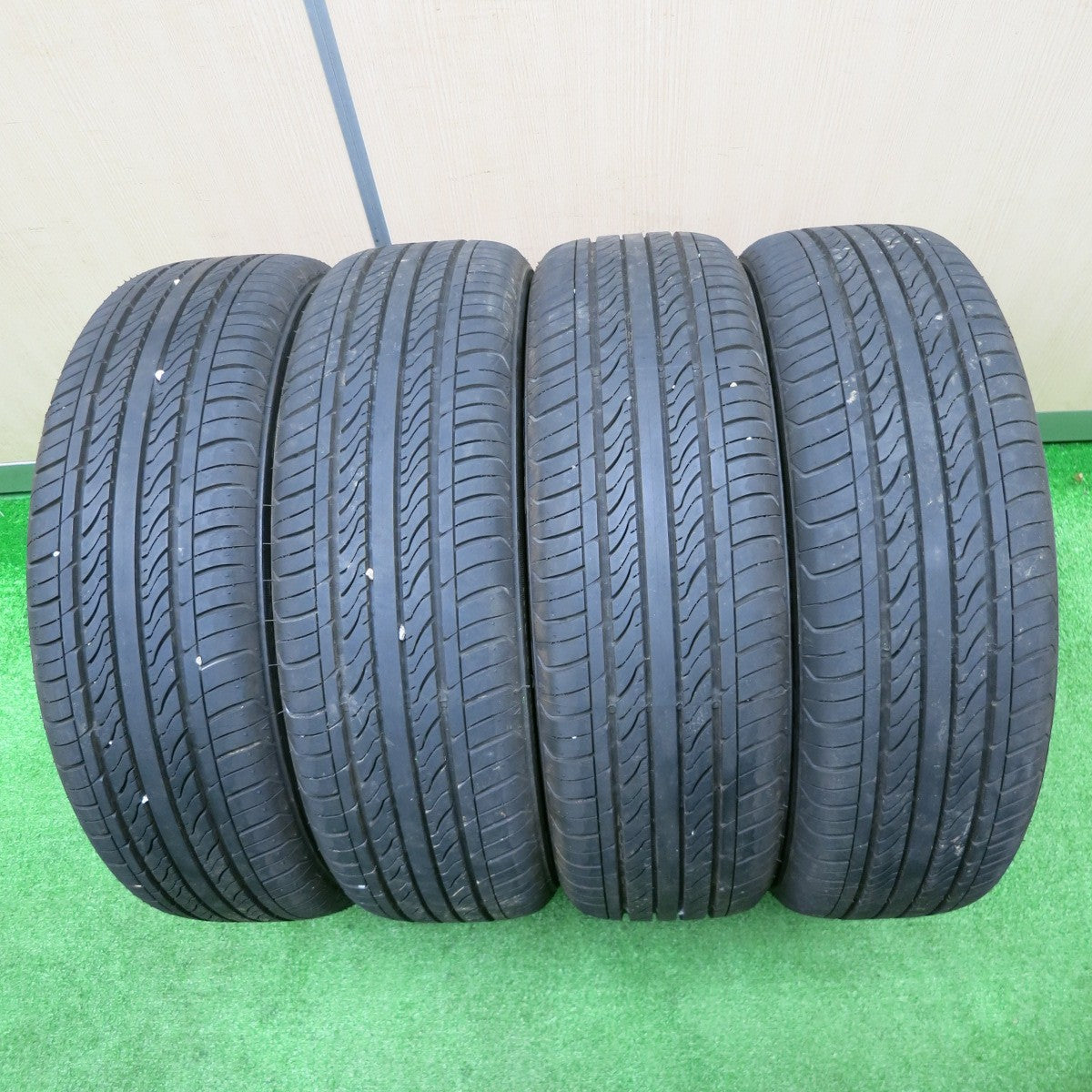 [送料無料] 超バリ溝！24年！ほぼ10分★165/50R16 LEONIS LV ケンダ ラジアル KOMET プラス KR23A レオニス 16インチ PCD100/4H★4100505NJノ