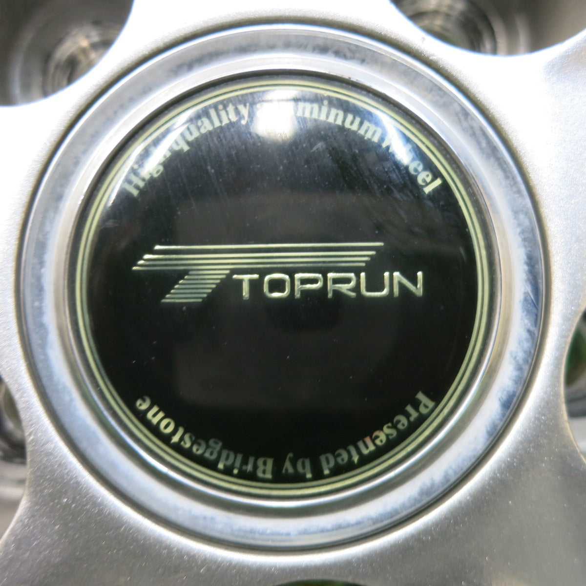 [送料無料] キレイ★プリウス 等 TOPRUN トップラン 15インチ ホイール 15×6J PCD100/5H★5012811SYホ