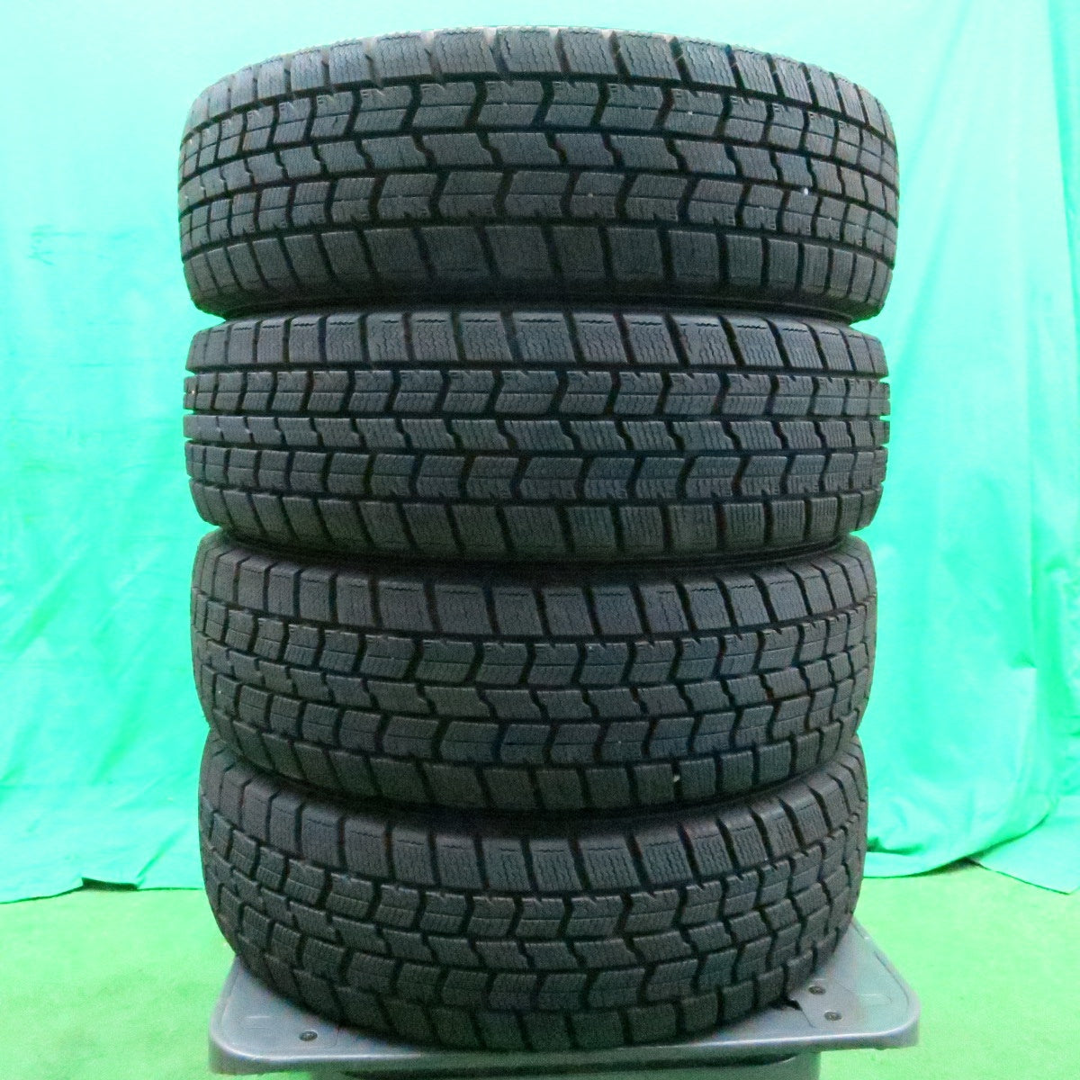 *送料無料* バリ溝！22年！9.5分★スタッドレス 155/65R13 グッドイヤー アイスナビ7 NIRVANA NV ニルバーナ 13インチ PCD100/4H★4050304ナス