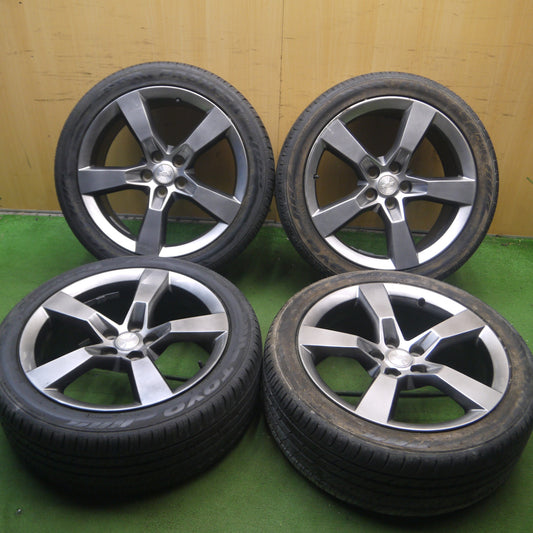 *送料無料* 超バリ溝！ほぼ10分★シボレー カマロ SS 純正 245/45R20 275/40R20 トーヨー プロクセス 4 プラス 20インチ PCD120/5H★4070308Hノ