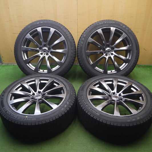 *送料無料* バリ溝！23年！キレイ！ほぼ10分★Lefinada MOTION2 235/50R21 スタッドレス ダンロップ ウインターマックス03 レフィナーダ PCD114.3/5H★4070307Hス