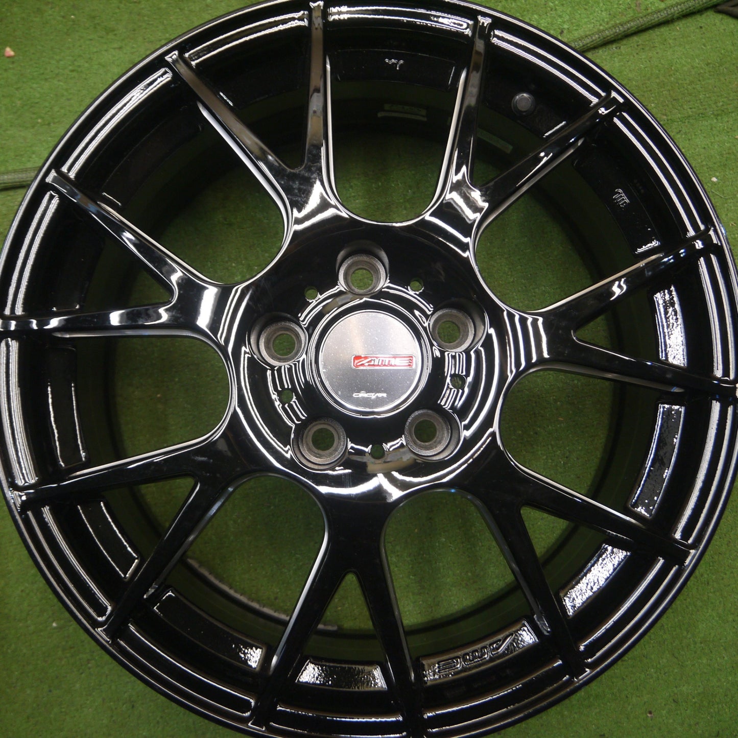 *送料無料* 未使用★AME CIRCLAR RM-7 RM7 サーキュラー ホイール 17インチ 17×7J PCD114.3/5H★4032907Hホ