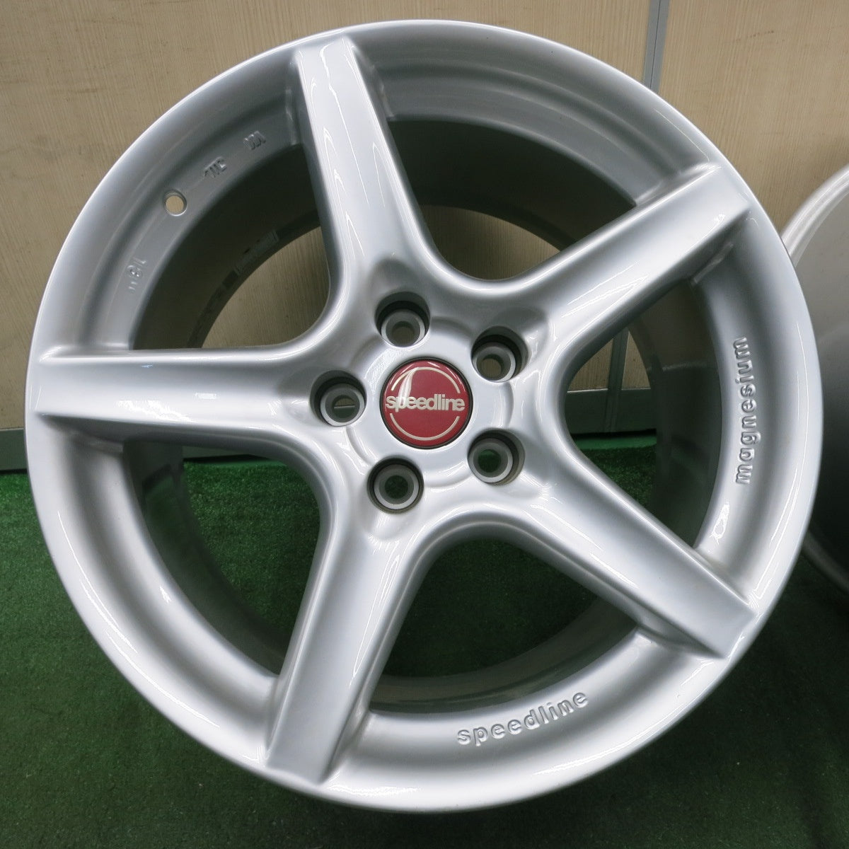 *送料無料* 未使用！激レア★Speedline magnesium ホイール 18インチ 18×10J スピードライン マグネシウム PCD114.3/5H★4062805NJホ