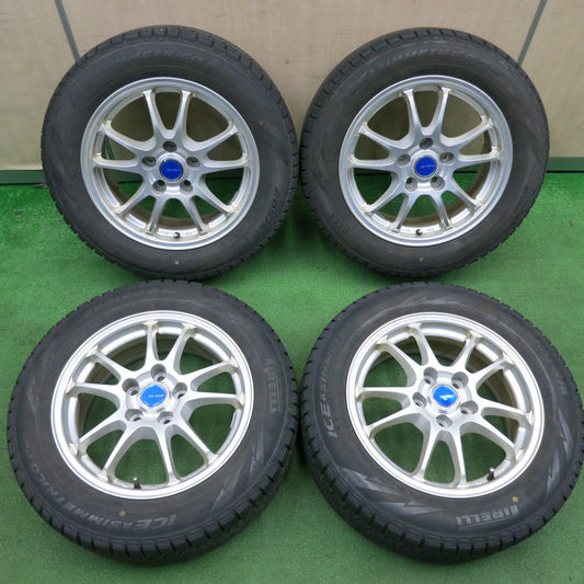 [送料無料] 4本価格★スタッドレス 205/60R16 ピレリ アイスアシンメトリコ プラス ECO FORME エコフォルム 16インチ PCD114.3/5H★4122002TNス