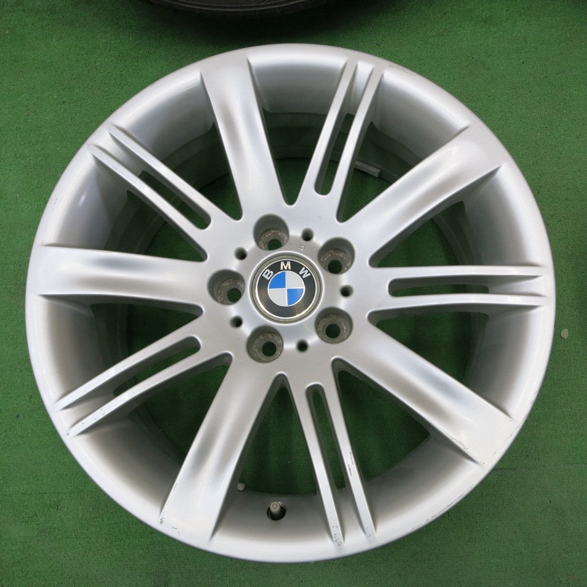 *送料無料* バリ溝！8.5分★BMW E63 E64 6シリーズ 純正 245/45R18 ダンロップ VEURO VE302 18インチ PCD120/5H★4091401ナノ