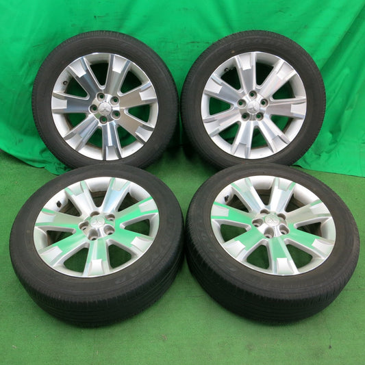 *送料無料* キレイ★三菱 デリカ D:5 純正 225/55R18 グッドイヤー イーグル LS2 18インチ D5 PCD114.3/5H★4053101ナノ