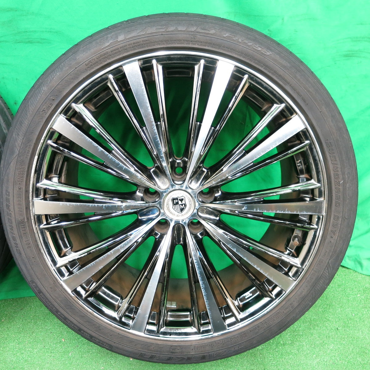 *送料無料* 4本価格★PERFORMANCE WHEELS 245/40R20 ファルケン AZENIS FK453 20インチ PCD114.3/5H★4042602ナノ