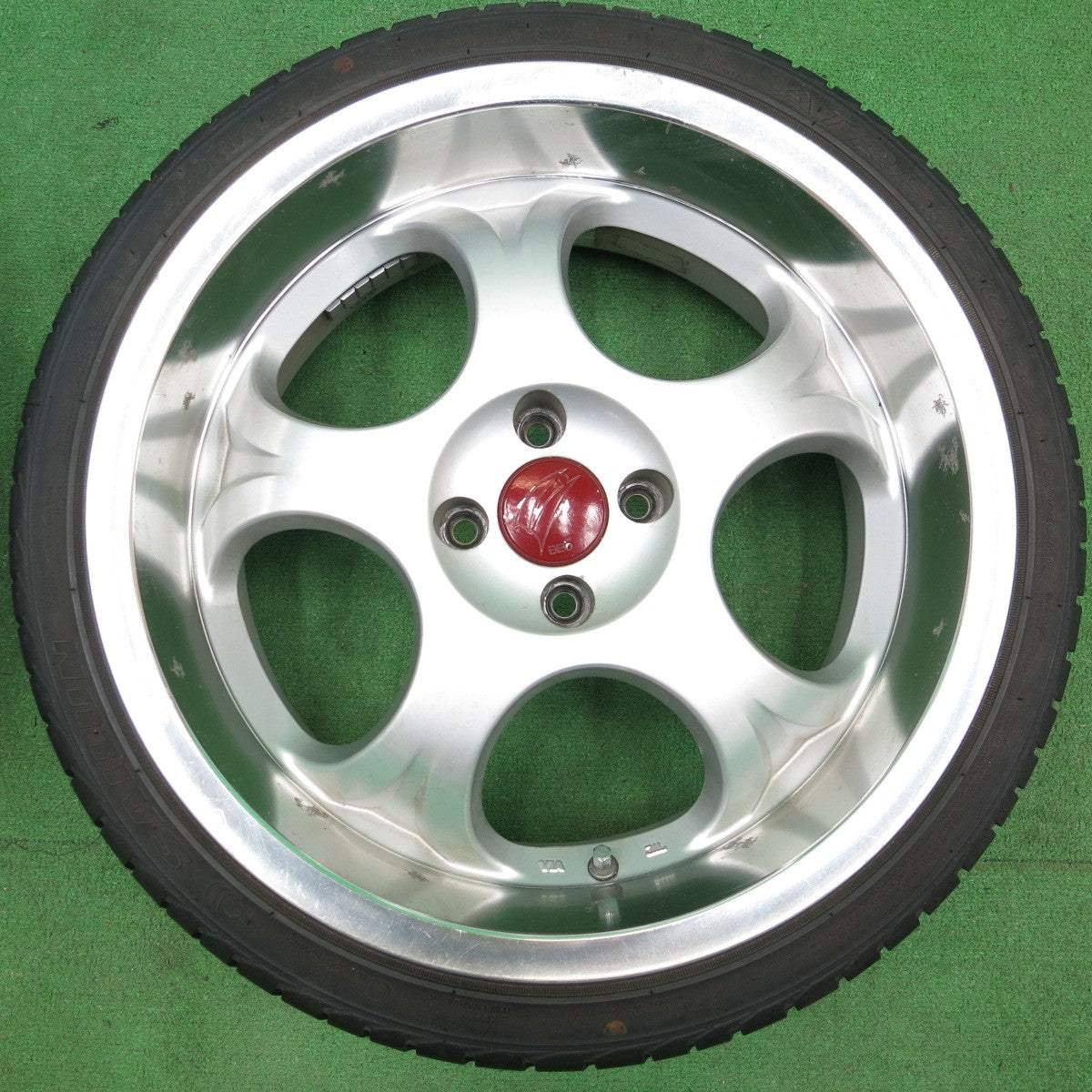 *送料無料* バリ溝！22年！9分★195/40R17 サイルン ATREZZO ZSR BEO ベオ 17インチ PCD100/4H★4050807ナノ