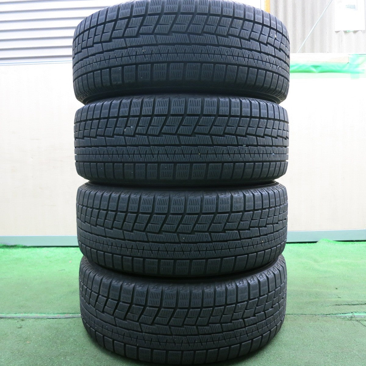 *送料無料* バリ溝！キレイ！9分★ワーゲン等 Team Sparco 215/55R17 スタッドレス ヨコハマ アイスガード iG60 チームスパルコ PCD112/5H★4053101HAス